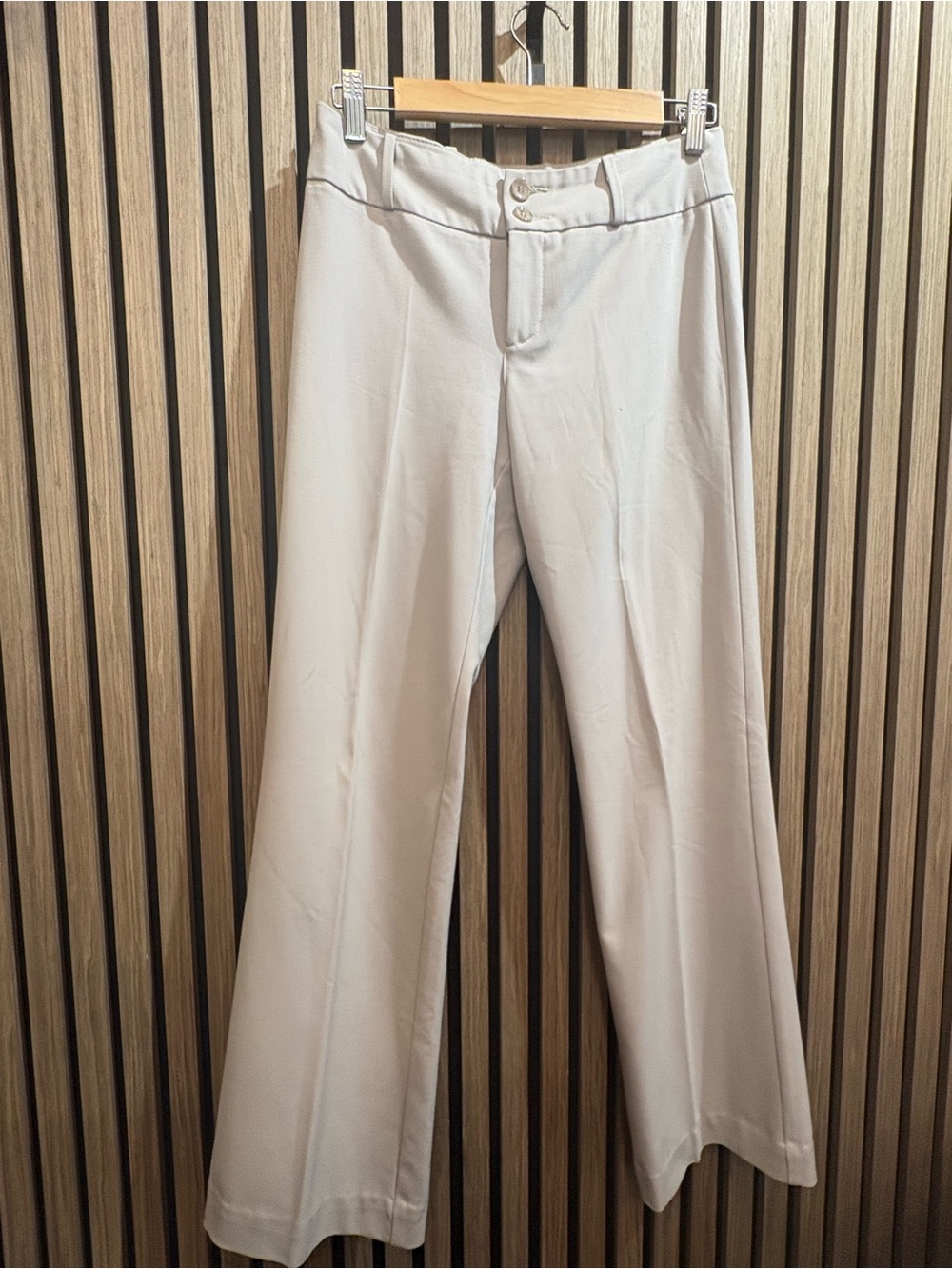 Esprit Soft Cream Wide-Leg Trousers